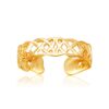 14k Yellow Gold Toe Ring in a Celtic Knot Style