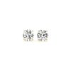 1 1/2 cttw Certified IGI Lab Grown Round Diamond Earrings 14k Yellow Gold(G/VS2)