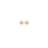 14k Rose Gold Ball Style Stud Earrings (4mm)