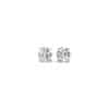 1 cttw Certified IGI Lab Grown Round Diamond Stud Earrings 14k White Gold(G/VS2)