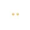 10k Yellow Gold Ball Style Stud Earrings (4mm)