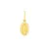 14k Yellow Gold Oval Religious Medal Pendant