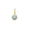 14K Yellow Gold Initial Z Charm Pendant